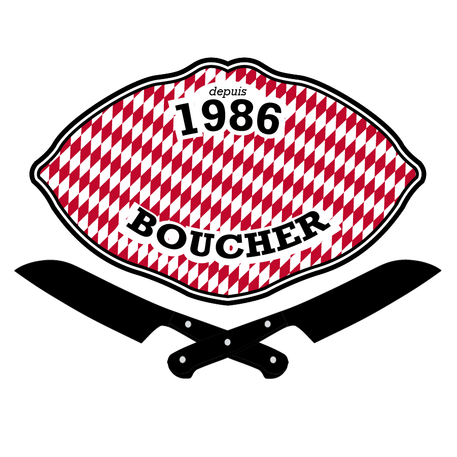 Design logo boucherie traditionelle