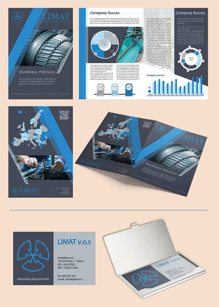 Dépliant et carte de visite